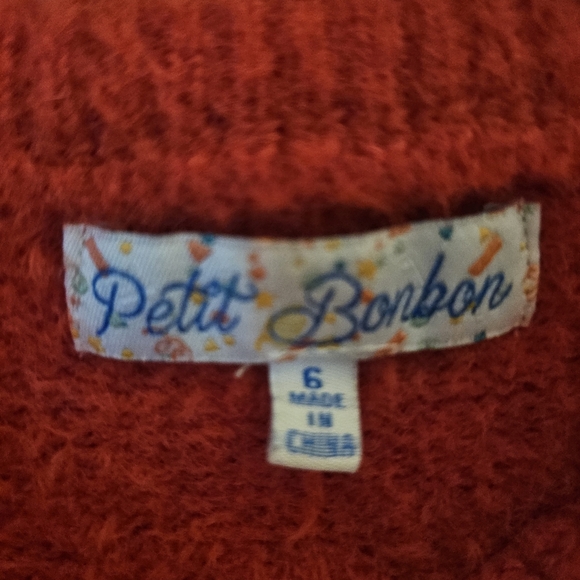 Cozy Red Heart Kids Sweater - Picture 6 of 7